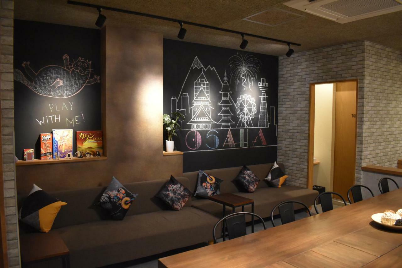 Shinsaibashi House Hotel Osaka Exterior foto